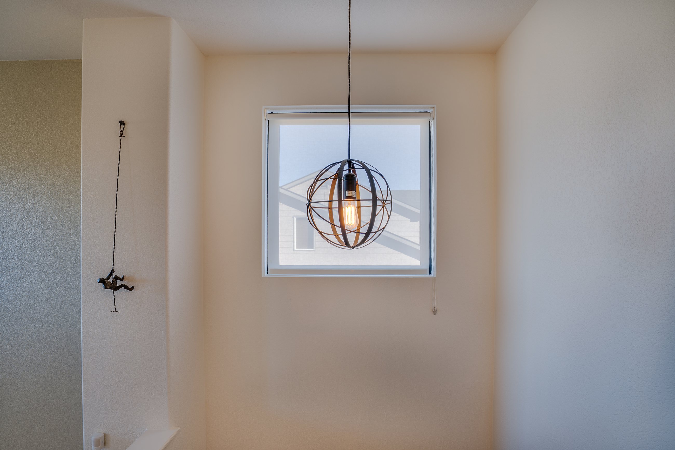 Entryway with window detail and natural light